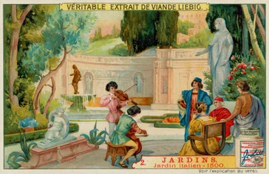 An Italian Garden of 1500s