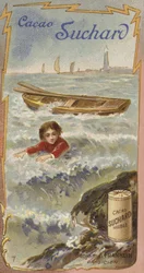 Benjamin Franklin, American scientist, inventor and politician, as a child