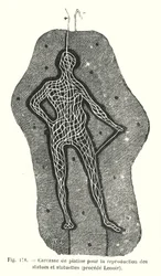 Platinum Carcass for the Reproduction of Statues and Statuettes, Lenoir Process
