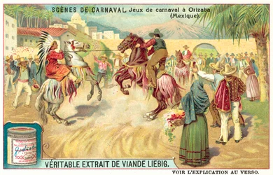 Carnival games at Orizaba, Mexico