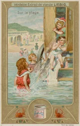 Children in a Bathing Machine