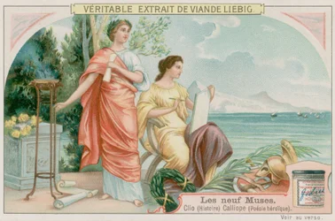 Clio (History) and Calliope (Heroic Poetry)