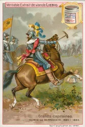 Count of Pappenheim, Liebig Card, Early 20th Century