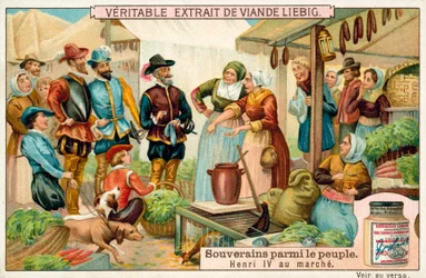 Henry IV of France at a market