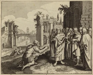 Jesus Christ healing the son of an official