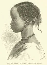 Young Fellane Girl, Environs of Segon