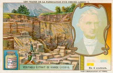 Making a Liebig Chromolithograph