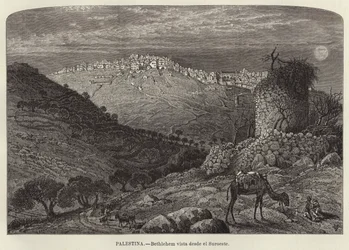 Palestine, Bethlehem Viewed from the Southwest