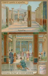 Peristyle (colonnade) in the House of Holconius