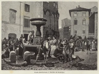 Montanara Square and Theatre of Marcellus