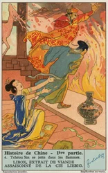 Suicide of King Zhou of Shang