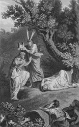 The Death of Aaron (engraving)