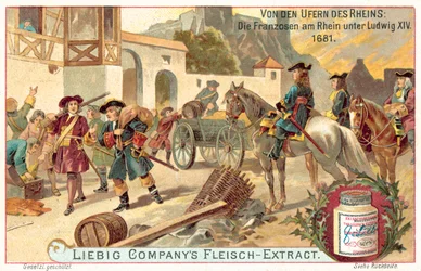 The French Army Under Louis XIV on the Rhine, 1681