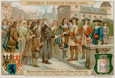The Grand Elector Issues the Edict of Potsdam in 1685 Allowing Exiled French Protestants into Berlin