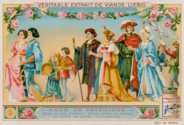 The Guests of Honour, Children Carrying the Presents, The Parents of the Bride and Groom, Standard-Bearers