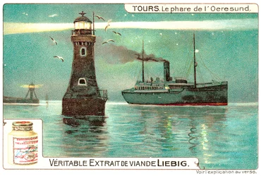 The Lighthouse of Oresund, between Denmark and Sweden