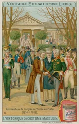 The Members of the Treaty of Vienna in 1815