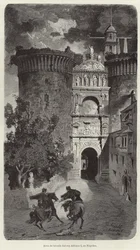 Triumphal Arch of Alfonso I, in Naples