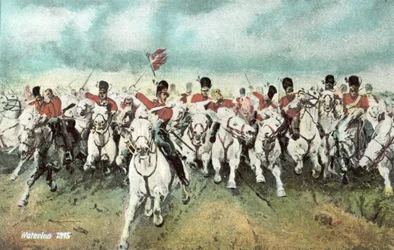Waterloo 1815, Scotch Cavalry-Charge