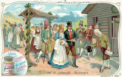 Wedding Procession in Norway