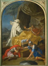 Apparition de Saint Bruno au Comte Roger