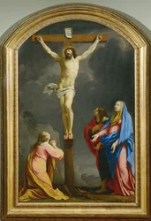 The Christ on the Cross, Between Magdalene, the Virgin, and Saint John - Crucifixion