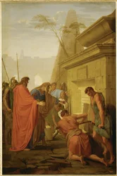 Darius Opens the Tomb of Nitocris, Queen of Babylon