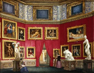 Figures in a Picture Gallery