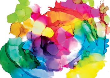 Abstract Rainbow Flow