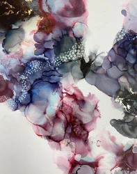 Ethereal Fluid Bloom