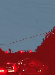 Driving South, Six Fifty-Five A.M., c.2020-24
