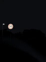Driving The Road At Night #1 Brooklyn
