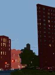 Grand Army Plaza At Dusk, c.2020-24