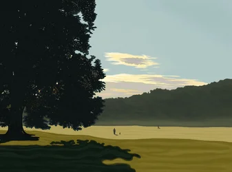 Morning Fog, Prospect Park, Brooklyn