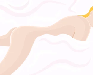 Nude On Bed