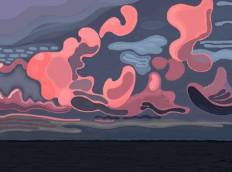 Ocean and Clouds, Brooklyn