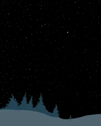 Rabbit in Snow at Night, Brooklyn