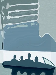 Shadow of Car and Passengers on Hotel Façade, c.2020-24