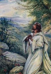 Jesus Was Praying