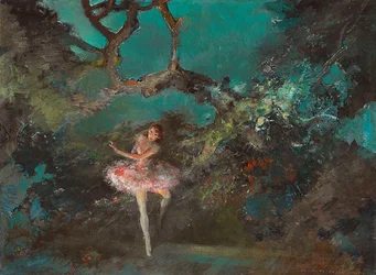 Ballet Girl on Stage