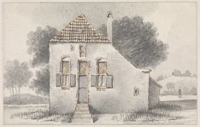 House in Zoelmond, in the Betuwe, Seen from the Front