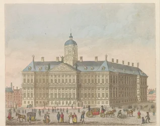Royal Palace on the Dam, ca. 1810-1813