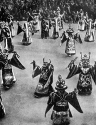 Masked Dancers, Tibet