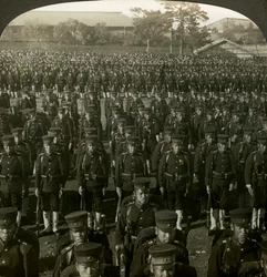 Japanese Infantry at the Emperor