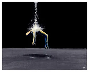 Abstract Figure Drenched
