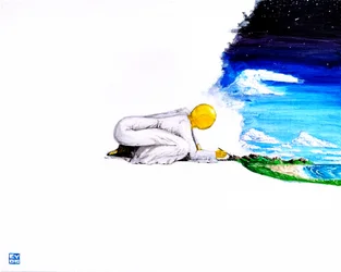 Artist Creates World