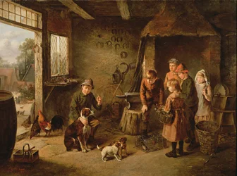 A Day at the Forge, 1887