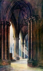 Interior of Lincoln Cathedral