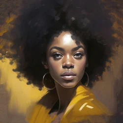 African Woman Portrait
