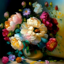 Beautiful Roses in Vase